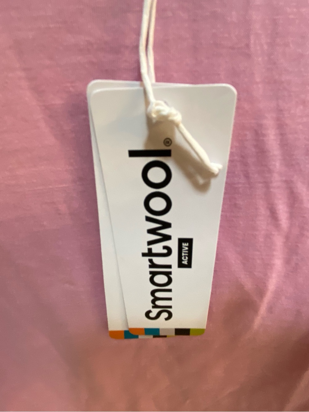 Smartwool Pink Active T-shirt.  Women’s Medium.